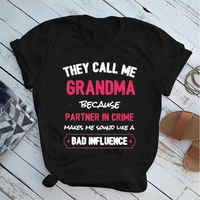they call me grandma print women t shirt short sleeve o neck loose women tshirt ladies tee shirt tops clothes camisetas mujer