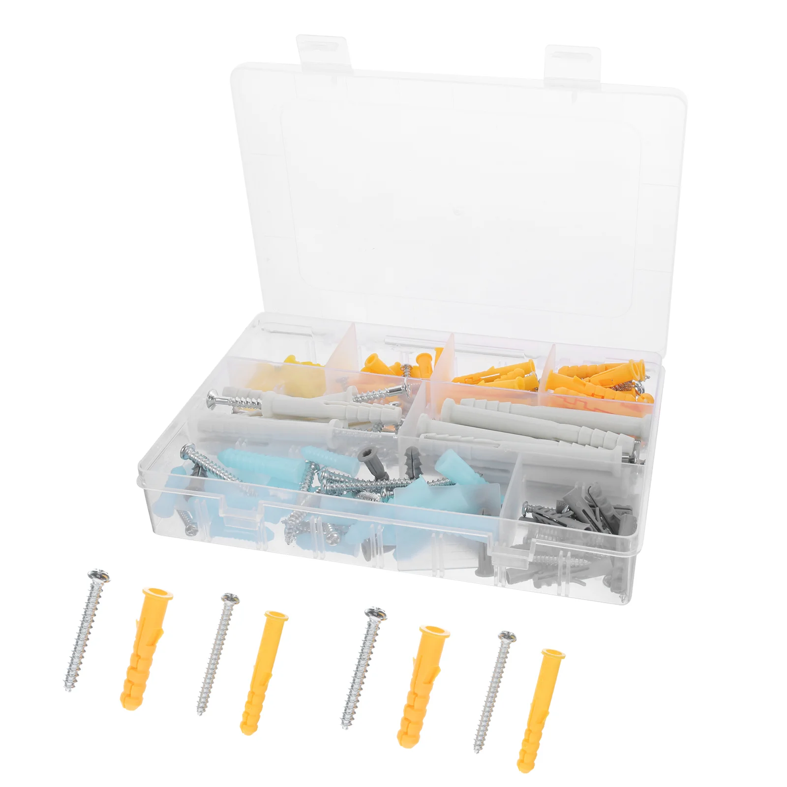 

1 Set Drywall Anchor Assortment Dry Wall Anchor And Screw Concrete Anchor Kit