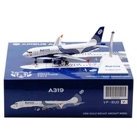 1200 scale model a319 vp buo russia aurora airlines airplane diecast alloy aircraft with base collectoin display decorantiontoy