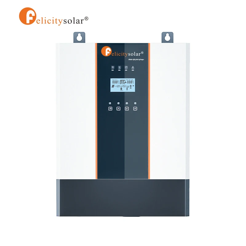

High quality hybrid MPPT 3KW 5KW solar inverter built in MPPT solar controller with 100A