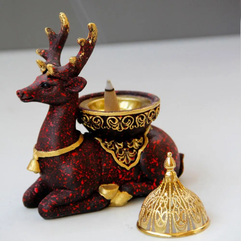 

Beautiful Censer Holder Marble Anti-crack Clear Texture Incense Burner Home Decoration Aromatherapy Burner for Bathroom