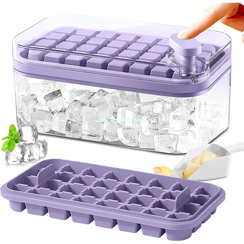 

And Cube Cube Ice Bin Quick For Cold Molds Ice Whiskey Lid Party Freezer Tray Cube Set Demould Ice With Square Drink Trays