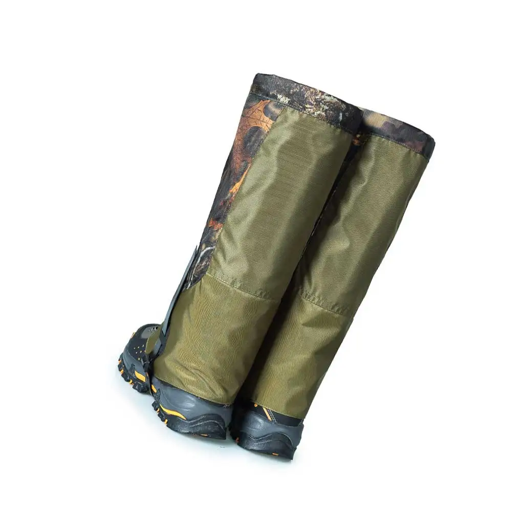 

Wear-resistant Anti-freeze Leg Gaiters Leg Warmer Anti-mosquito Leg Guards Breathable Self-adhesive Boot Covers for Hiking