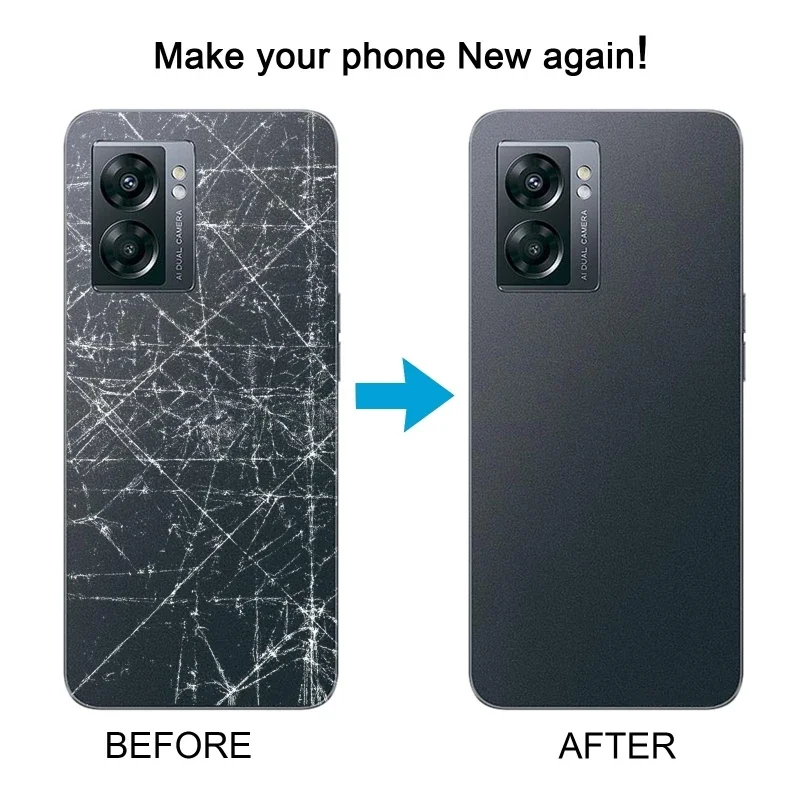 Задняя крышка аккумулятора с крышкой объектива камеры для OnePlus Nord N300 CPH2389
