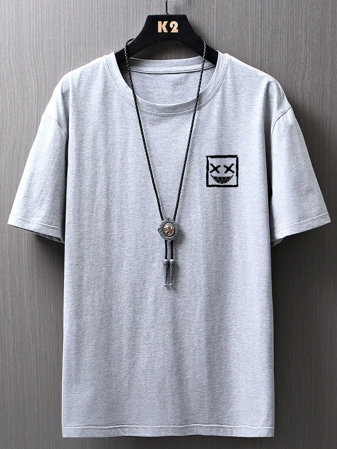 

Men's T-Shirt Round Neck Pullover Short Sleeve T-Shirt Casual Top