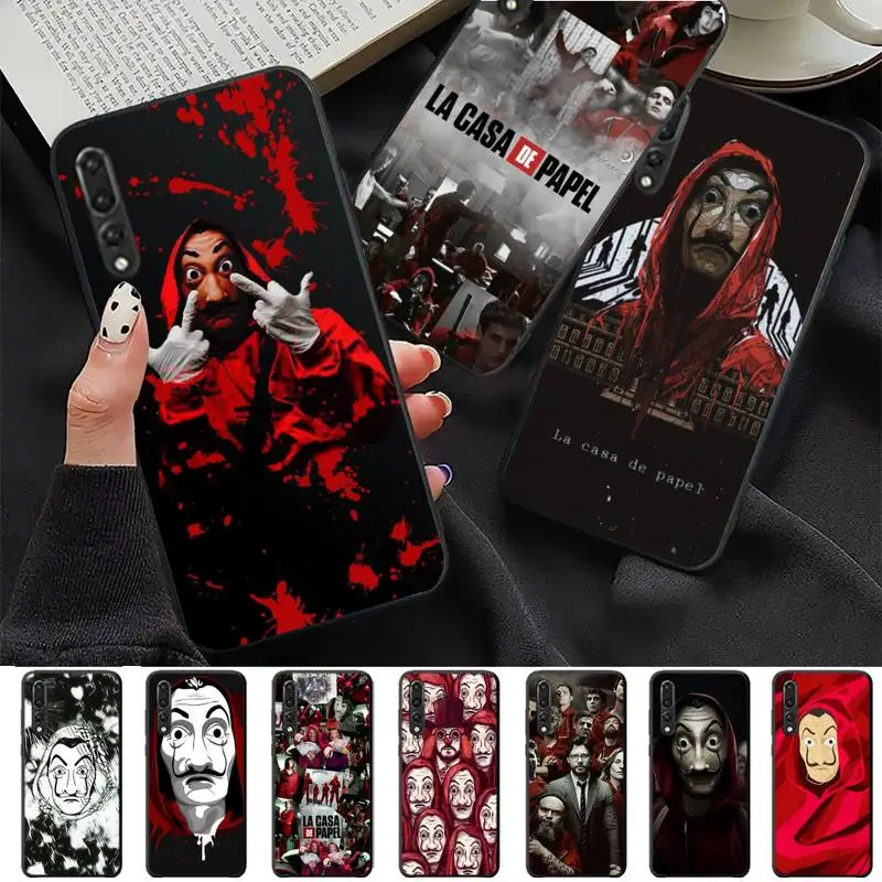 

Money Heist House Paper La Phone Case for Huawei P30 40 20 10 8 9 lite pro plus Psmart2019