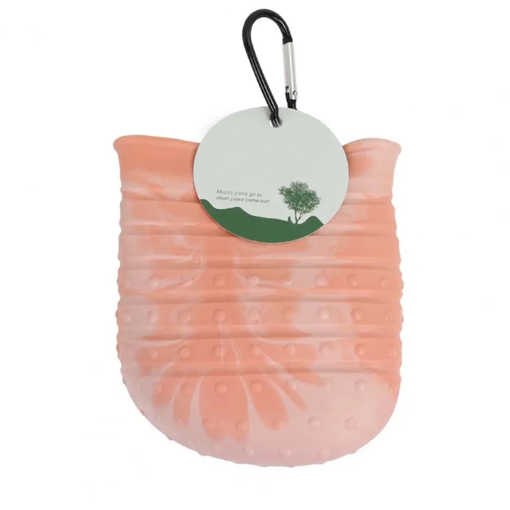 

Чехол для чистки лап домашних животных Стильный чехол для мытья лап собак легкий очиститель лап собак