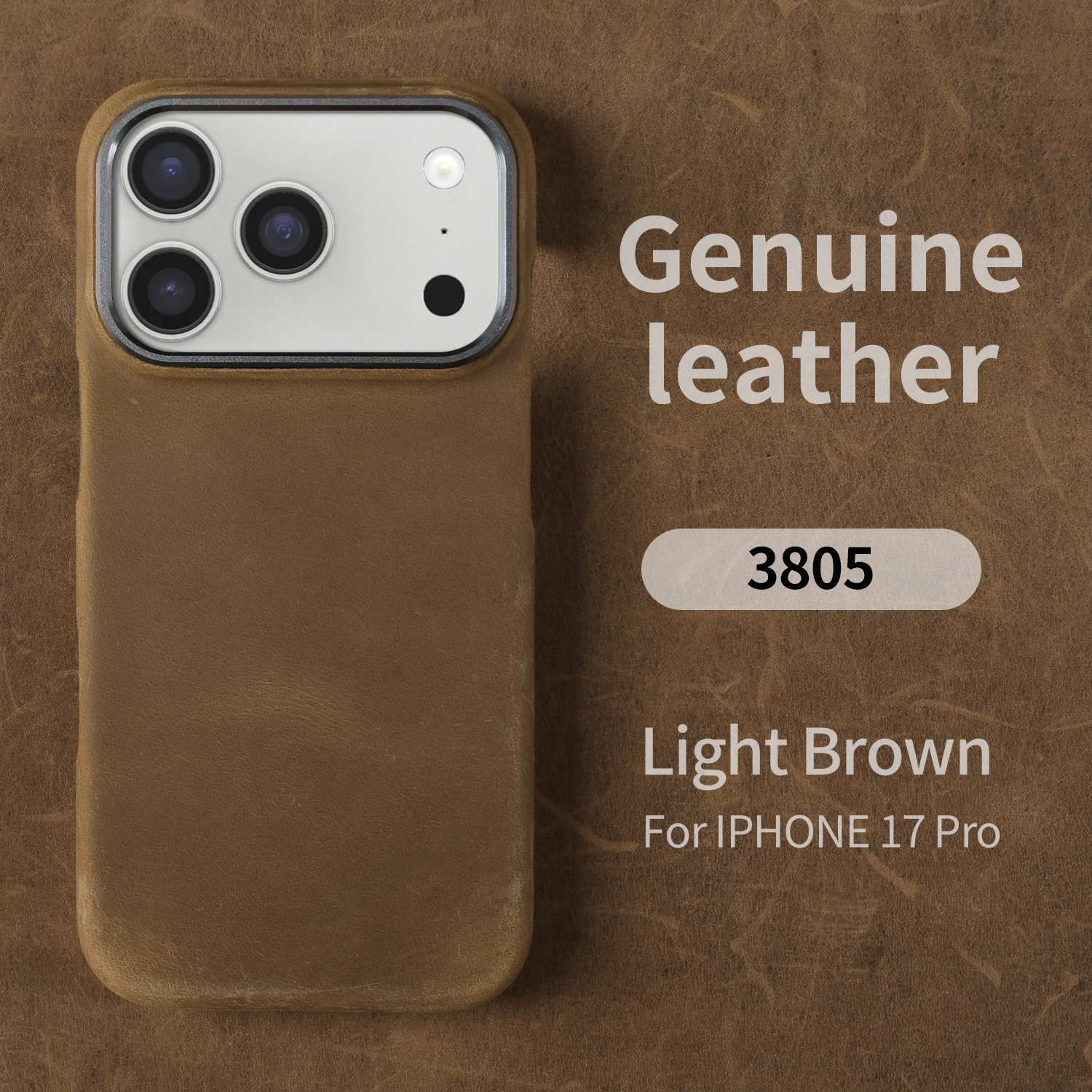 Фото Винтажный чехол из натуральной кожи Crazy Horse для iPhone 16 17 Pro Max 15 14 Plus 13 12 Mini, ретро-чехол-накладка, защитный футляр №1