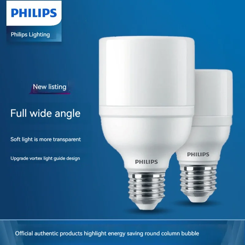

Светодиодная Лампа Philips Energy-Saving E27 С Цилиндрическим Цоколем, Постоянной Яркостью, Защитой Для Глаз