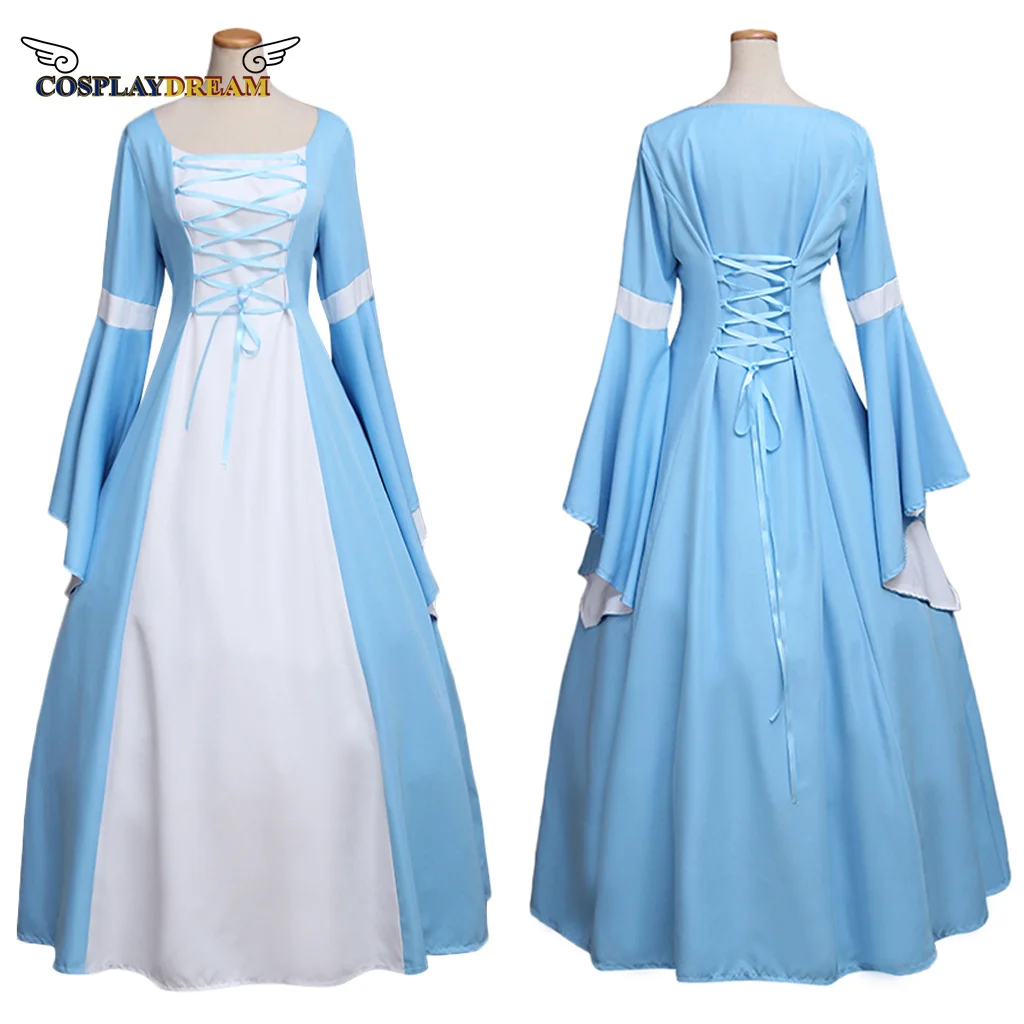 

Винтажное платье принцессы средневековой римской византийской готики