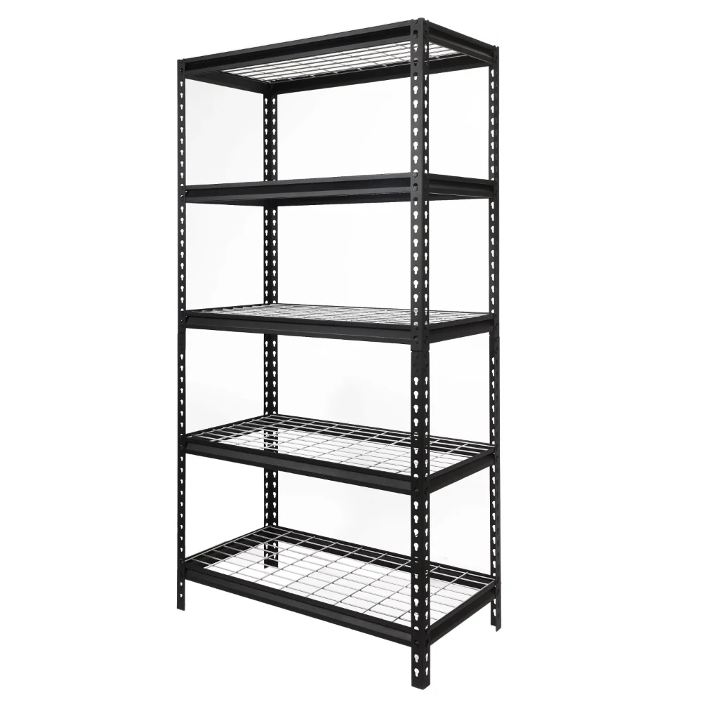 

36" W x 18" D x 72" H 5-Tier Freestanding Shelf, Storage Rack