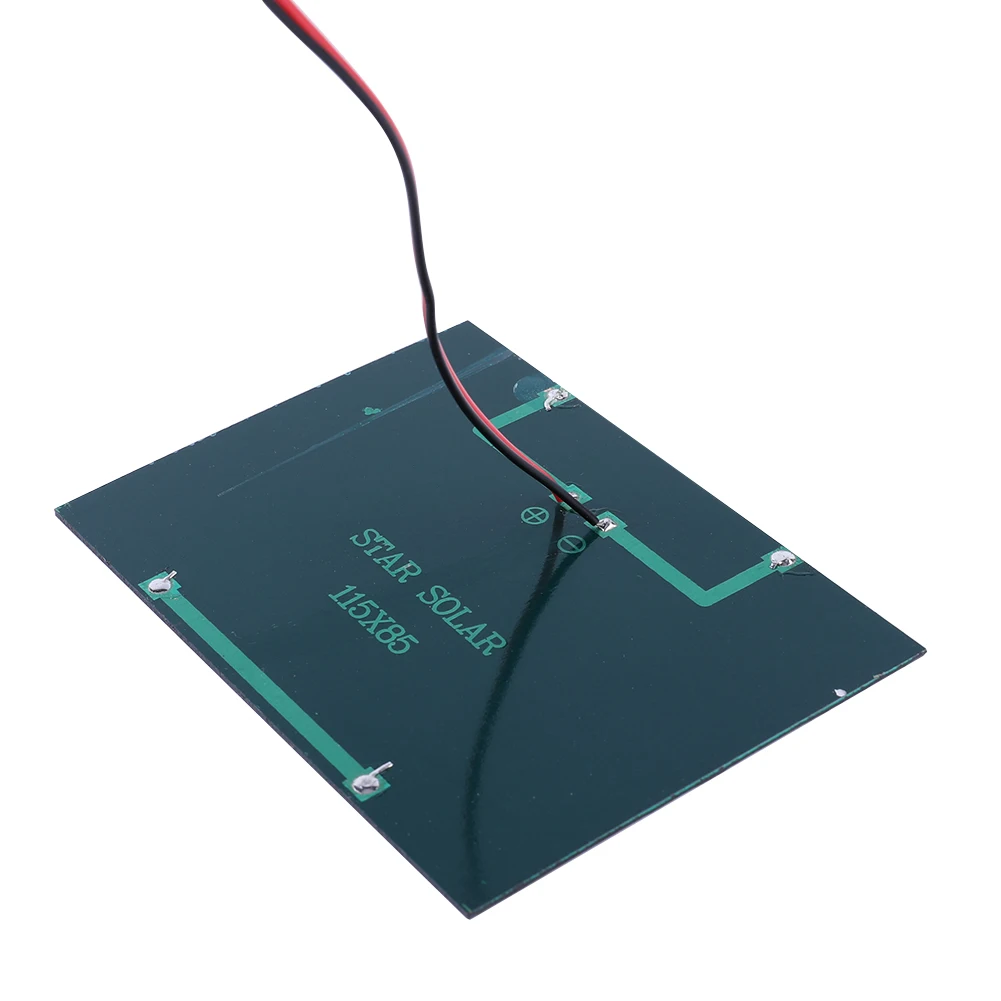 Мини солнечная панель 3 Вт 12 В/3 в 100 мА фотоэлектрическая поликристаллическая