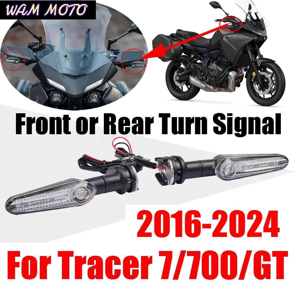 Фото Для мотоциклов YAMAHA TRACER 7/GT 700/GT: светодиодные указатели поворота, индикаторы, мигалки, лампы-фонарики №2