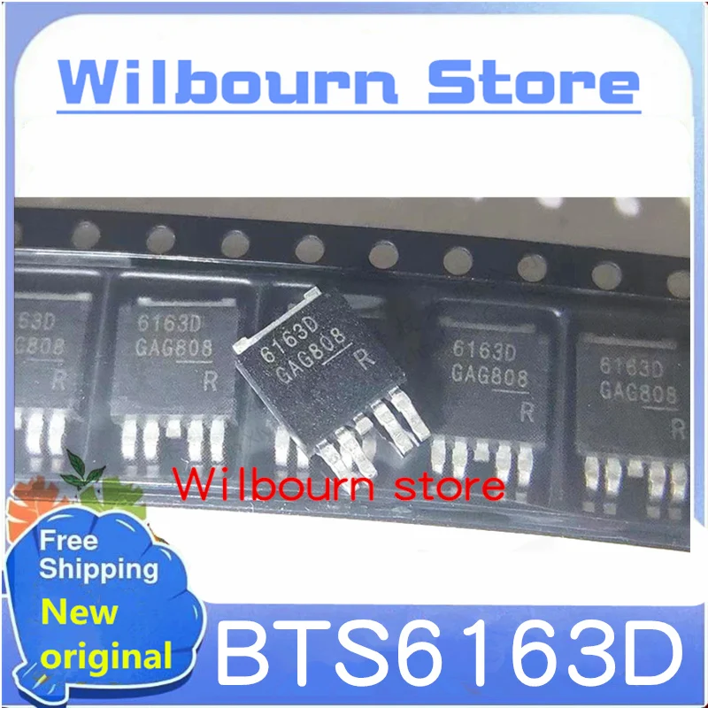 

10 шт. ~ 50 шт./партия 1100% Новинка 6163D BTS6163D BTS6163DAUMA1 TO252 Электронные компоненты