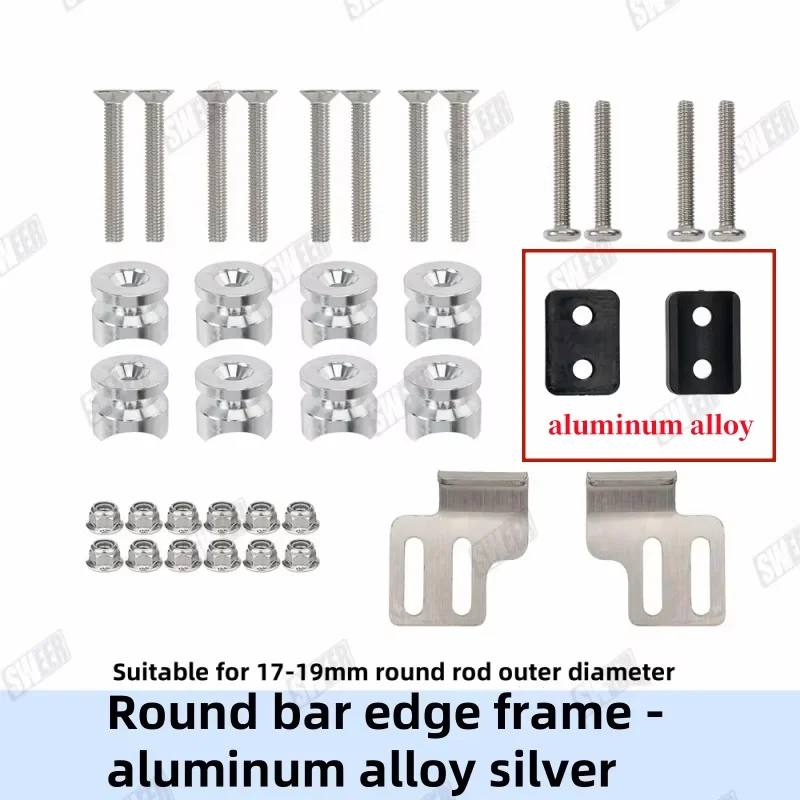 Для HONDA SUZUKI BMW мотоцикл алюминиевые мотоциклы верхняя задняя багажная коробка чехол втулка багажника накладка проставки пряжка аксессуары