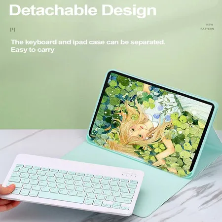 Фото Клавиатура с чехлом для Lenovo Xiaoxin Pad Pro GT 11,1 дюйма, 2025 TB710FU, магнитная клавиатура с автоматическим режимом сна и чехлом Bluetooth №3