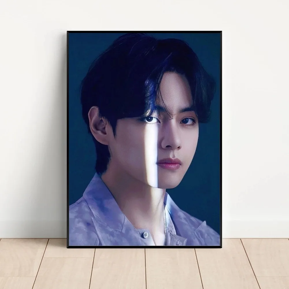 Boy Kim Tae-hyung постер крафт клуб бар бумага искусство живопись спальня обучение