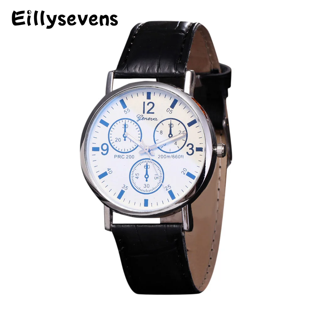 

Бесплатная доставка, мужские наручные часы с голубым стеклом, мужские кварцевые часы с нейтральным кварцем и имитацией наручных часов, мужские часы