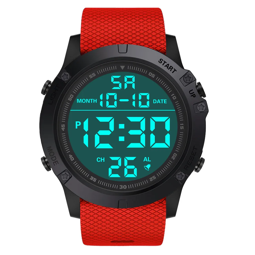 

Fashion Men's Military Sports Watch Luxury Led Digital Water Resistant Watch Montre En Bois Reloj Masculino Montre De Marque