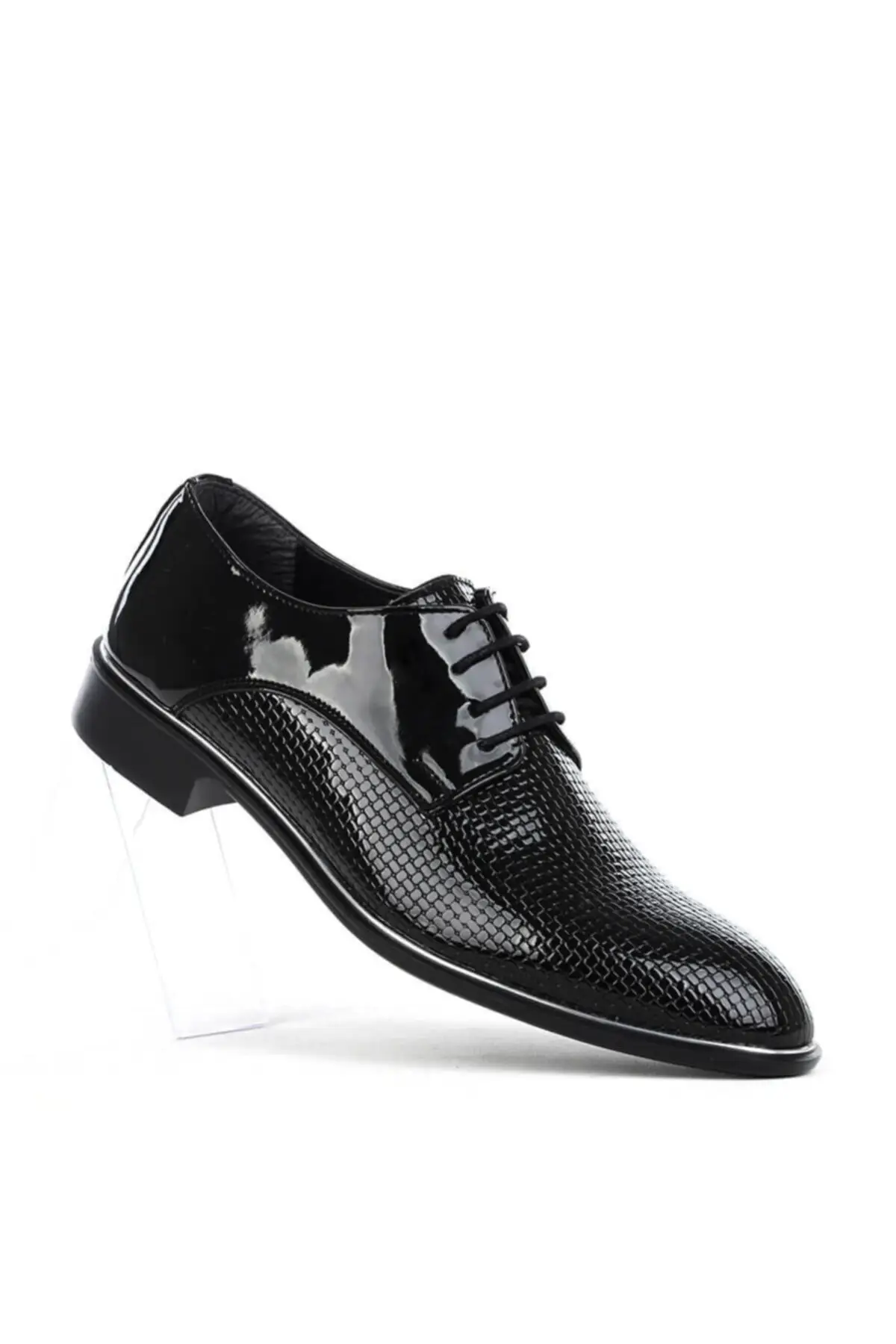 

Men Loafers Moccasins Slip On Flats, Male Business Work Shoes, Black Men Classic Wedding Shoes, New Fashion Patent Leather Shoes