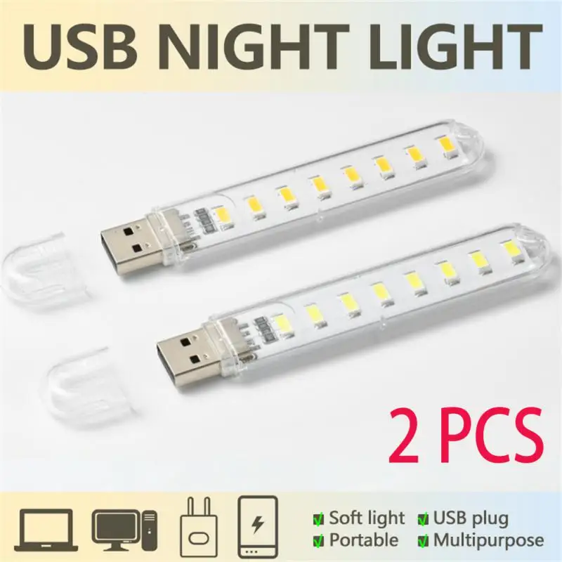 

Светильник USB-лампа для чтения, 5 в пост. Тока, 3 светодиода, 8 светодиодов