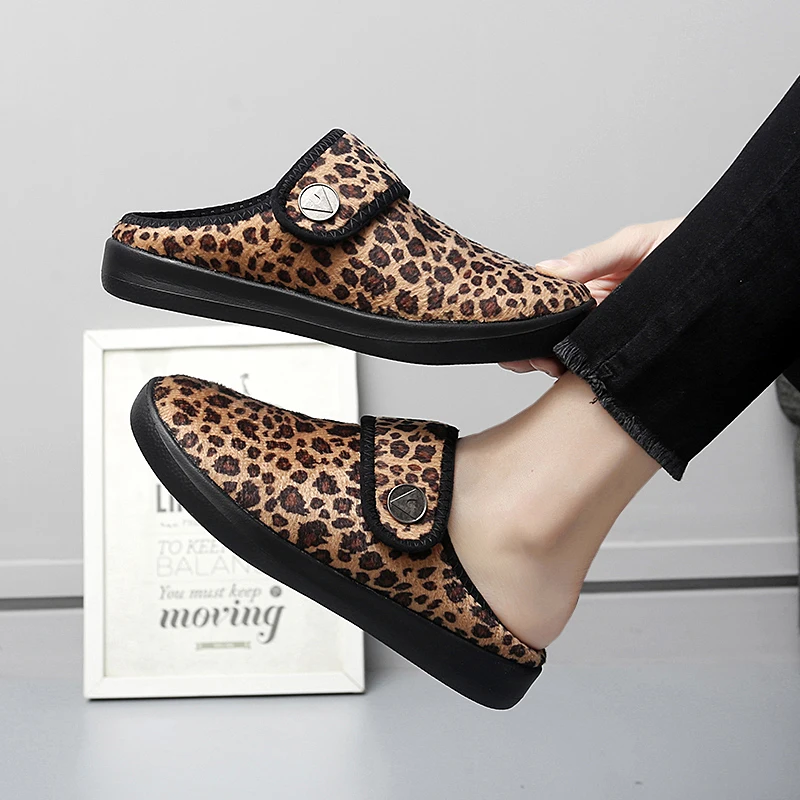 

Mountain Women's Summer Flip Flop 2020 Luxury Fur Platform Shoes Woman Shock Absorption Slippers Lady Ladies' Slippers Tennis
