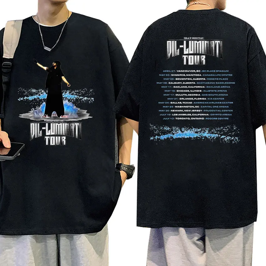 Футболка мужская хлопковая с коротким рукавом принтом в стиле хип-хоп