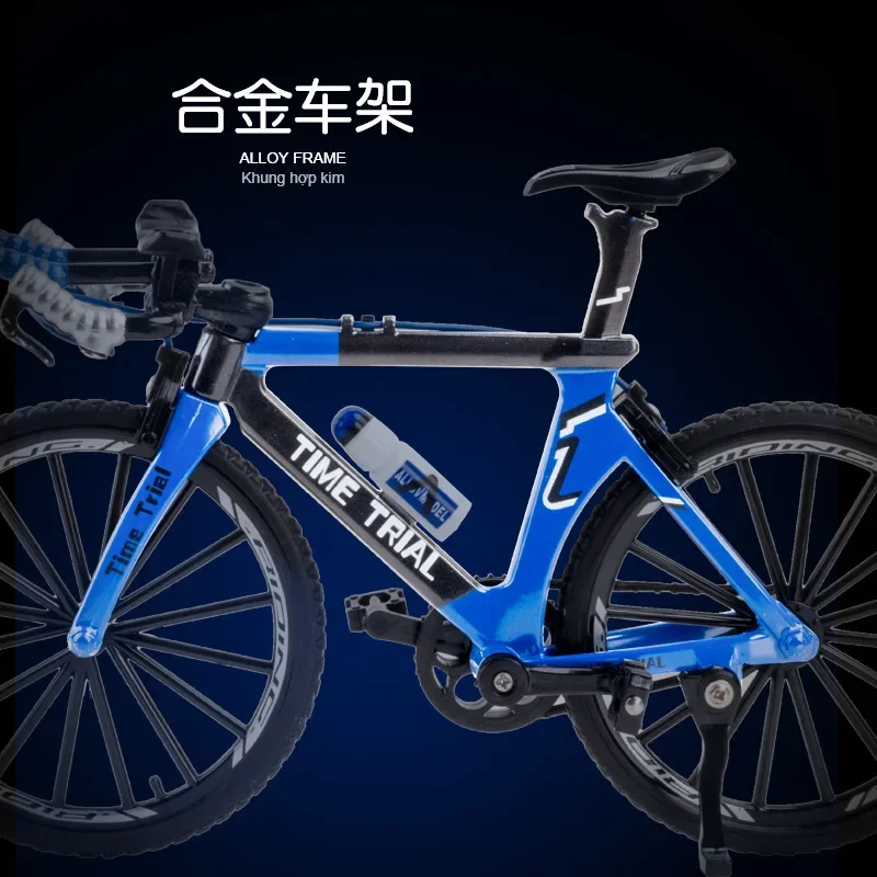 Модель велосипеда из сплава в масштабе 1:8 литой металлический палец горный