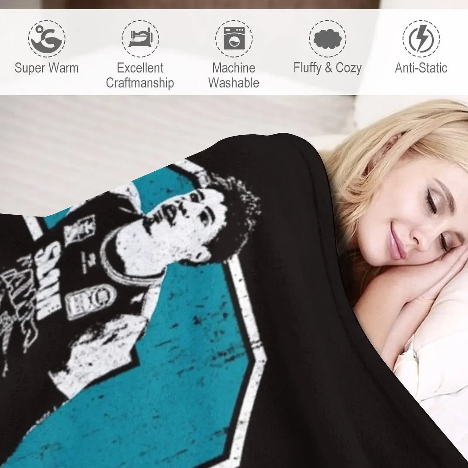 Lamelo Ball two Melo Плед Диван Теплые зимние одеяла