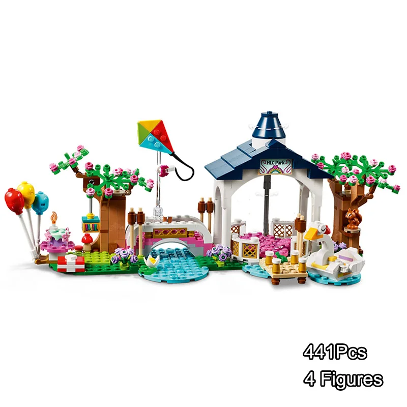 

New In Stock Girl Friends Heartlake City Park Building Blocks Creative Bricks Toys For Children Birthday Gifts 41447 Emma