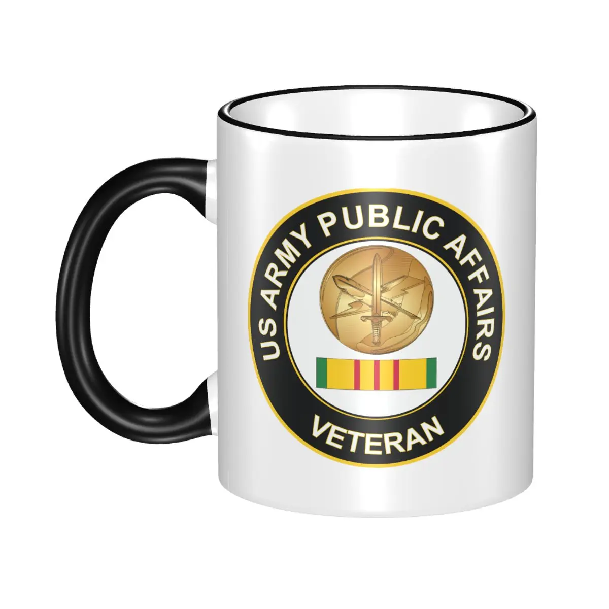 

2023 Новая цветная кофейная кружка, армейские государственные дела, Вьетнам, наклейка, кружки, чашка 110z, керамическая чашка для чая, молока, подарок