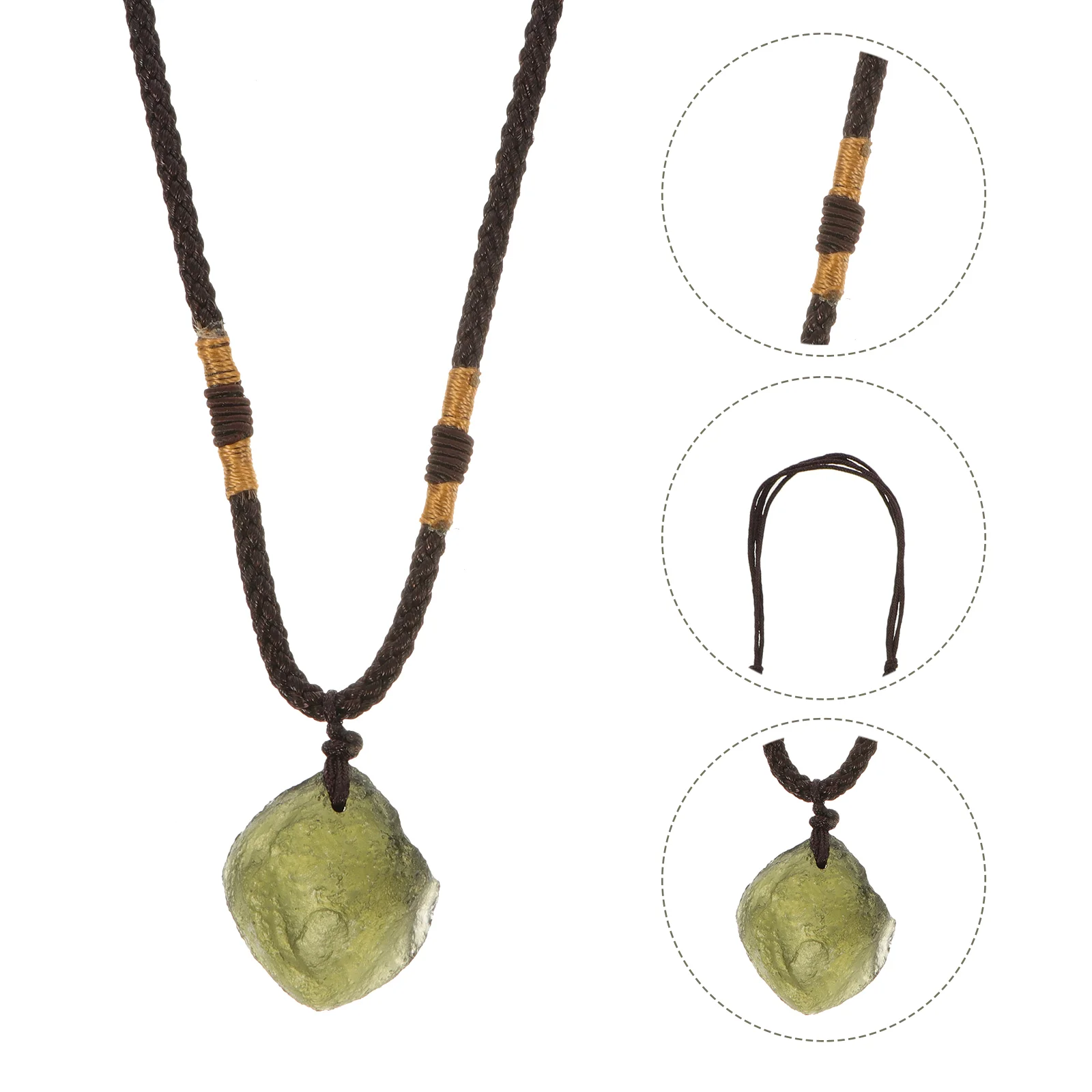 

Czech Republic Beautiful Crystal Necklace Natural Stone Letter Necklaces Pendant Couples Creative Fashionable Irregular