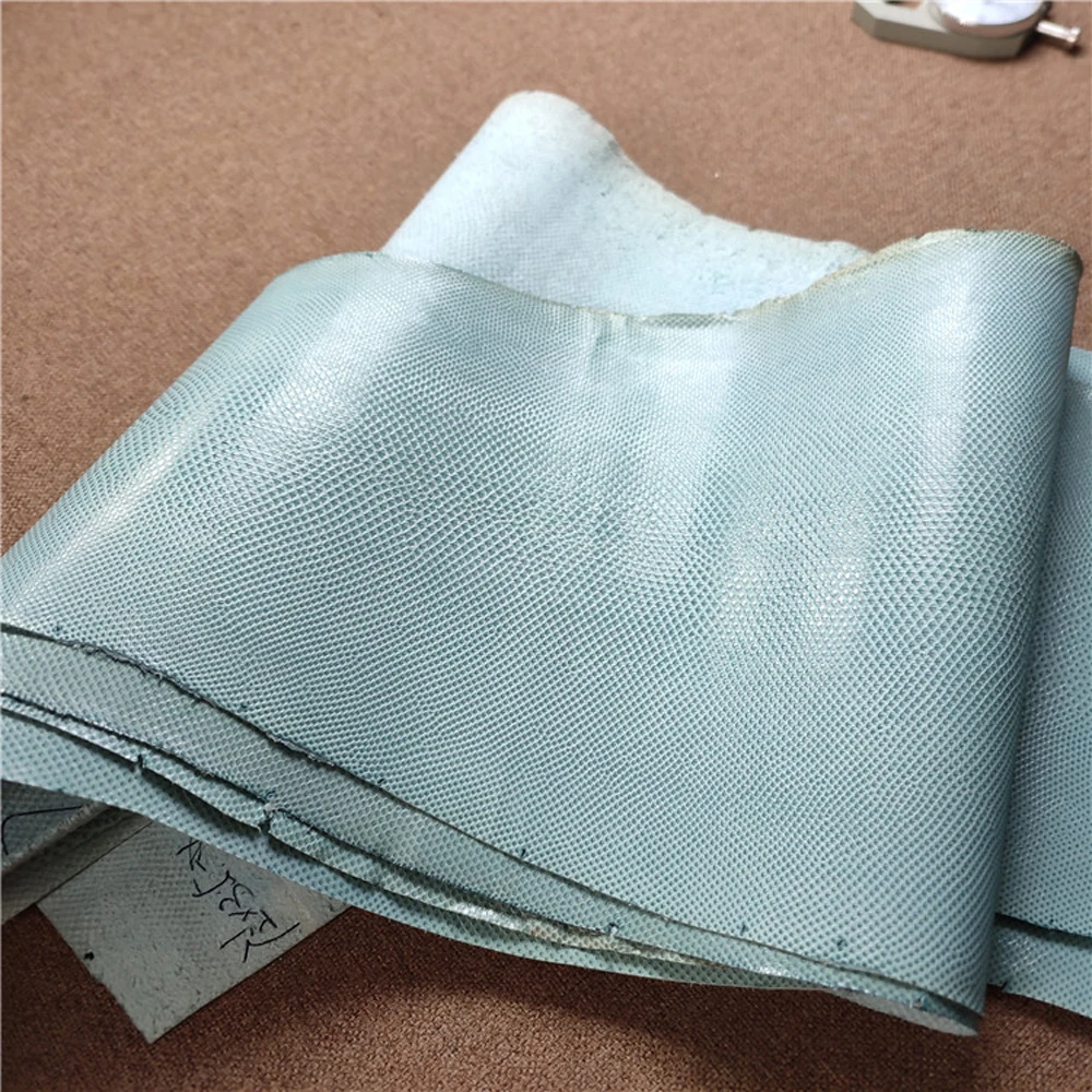 

1 Piece Mint Green Genuine Natural Sand Snakeskin Leather DIY Fabric Handicraft Leather For DIY Wallet Mobile Phone Case 90cm