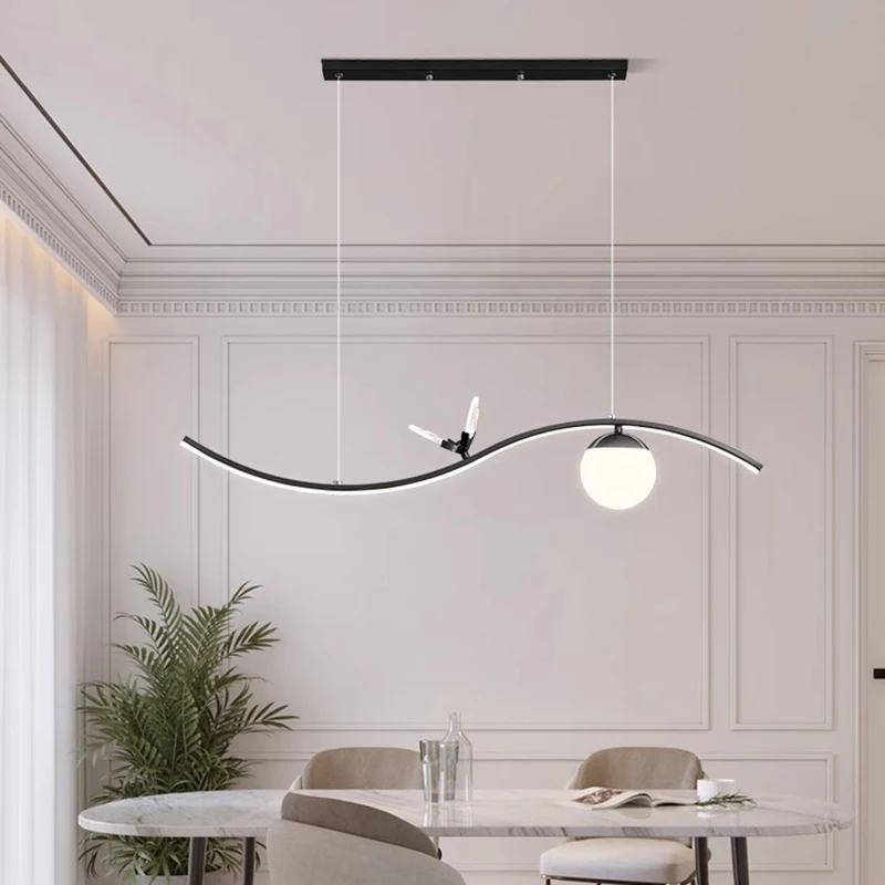 Современные подвесные светильники для столовой комнатное освещение потолочная