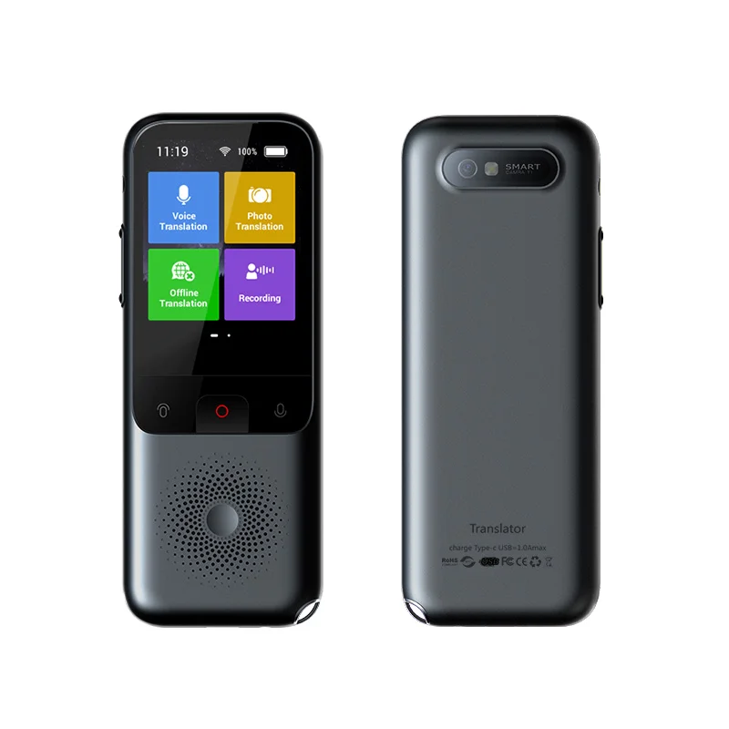 T11 Автономный перевод Портативный 137 умный переводчик глобального языка