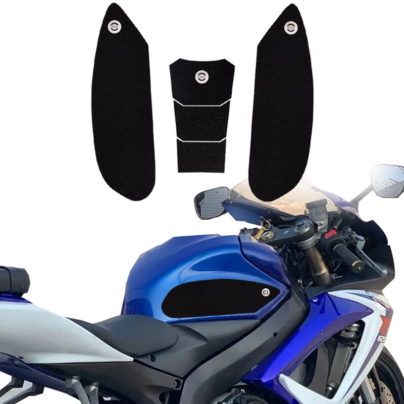 Motorcycle Fuel Tank Sticker Fishbone Anti-Slip Protection Side for Suzuki GSX-R600 750 K6 2006-2010 |