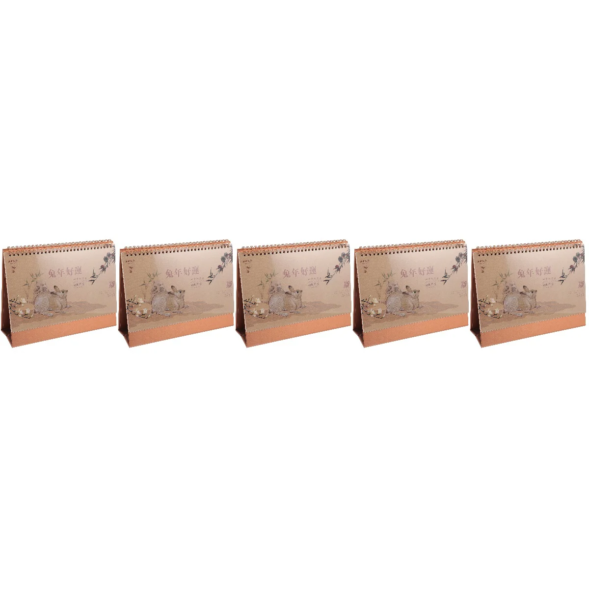 

5pcs Desk Calendar 2023 Monthly Calendar Tabletop Decoration 2023 New Year Gift