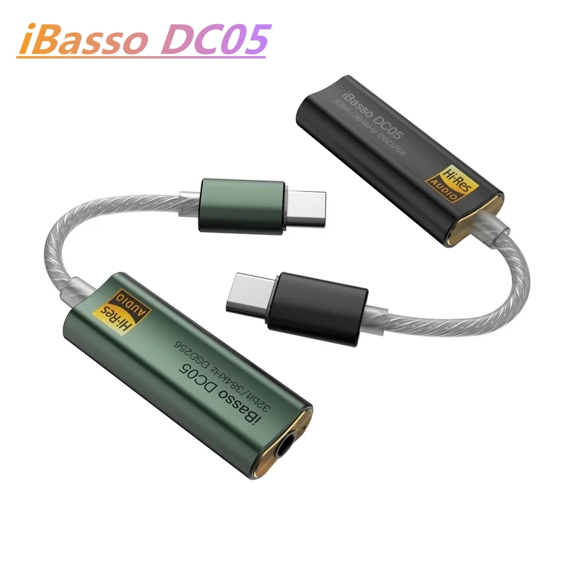 Декодирующий усилитель iBasso DC05 с USB Type C на 3 5 мм для телефонов Android гарнитура без