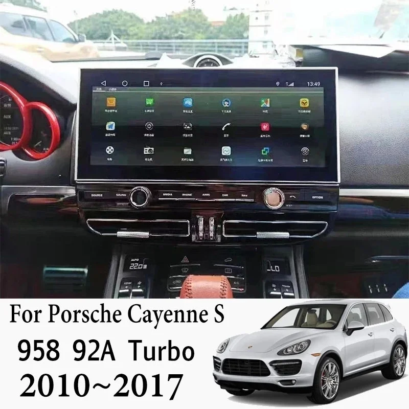 

Car Radio For Porsche Cayenne 2010-2017 Video Players With Screen Bluetooth 2 Din Android10 Stereo Receiver 6G+128GB GPS DVD IPS