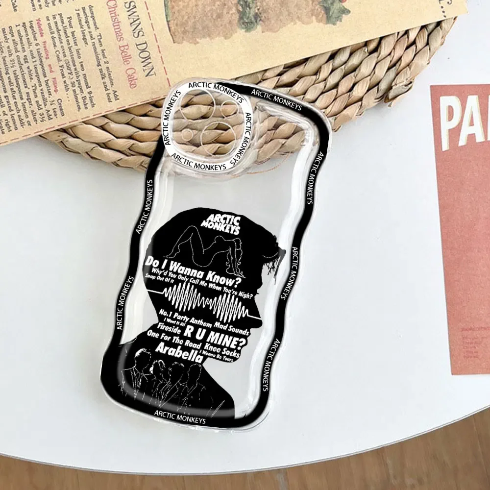 Модный чехол для телефона Arctic monkey IPhone 12 13 Mini 14 Pro MAX XS XR 7X8 Plus SE2 прозрачные мягкие