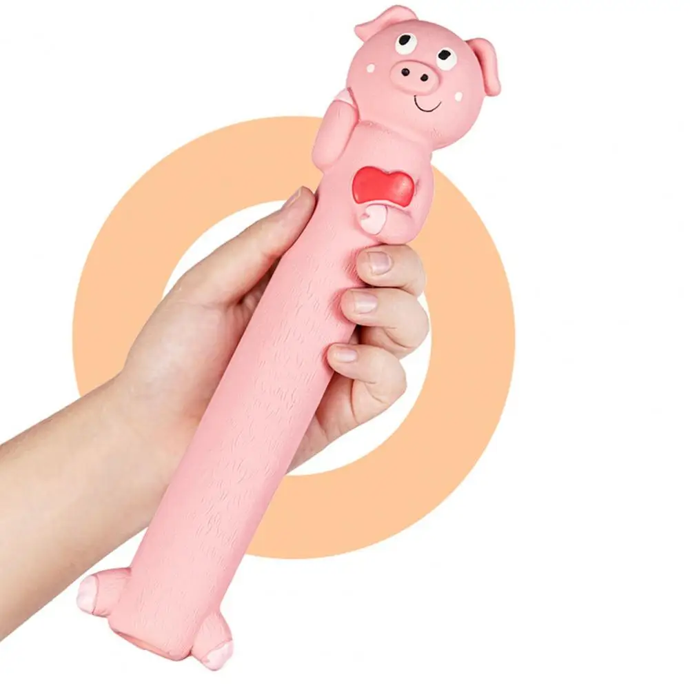 

Игрушка-пищалка для собак, прочная Жевательная пищалка, виниловые Мультяшные игрушки, индеформируемая тренировочная игрушка для собак