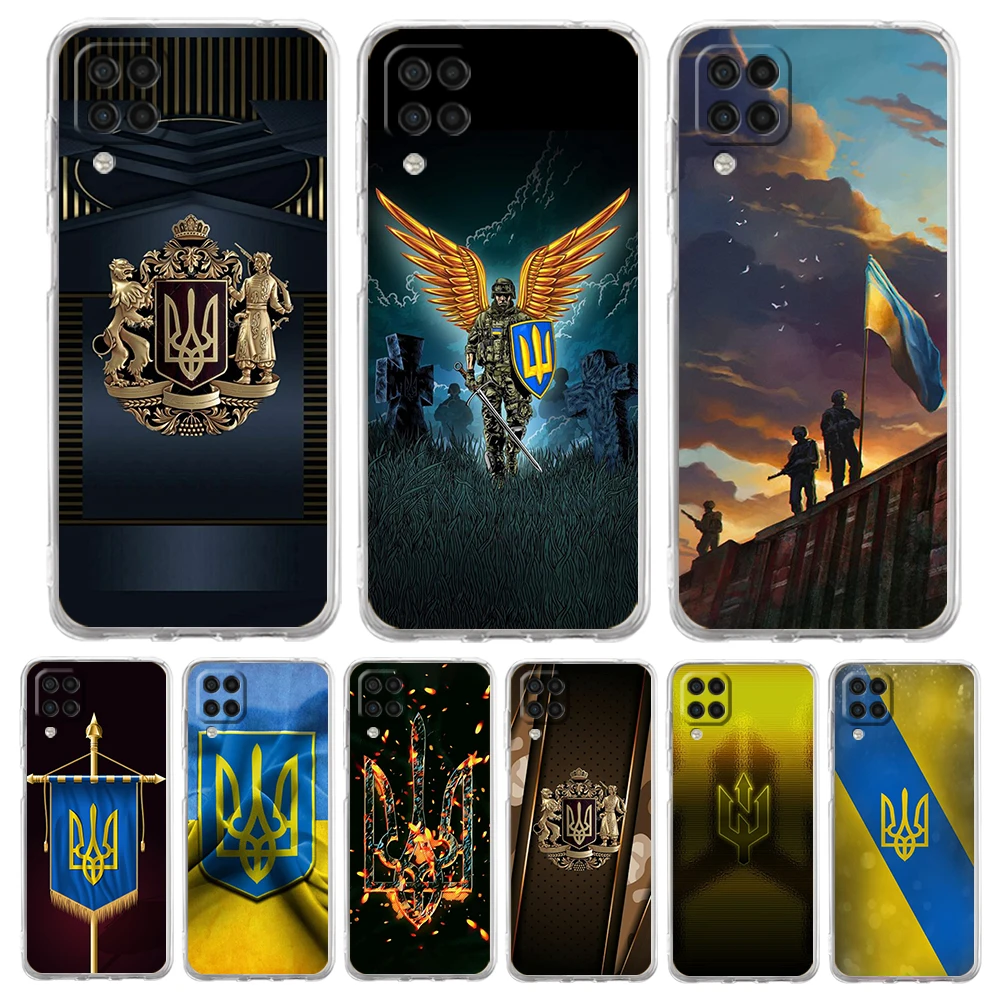 

Чехол для телефона с украинским флагом для Samsung Galaxy A32 A53 A52 A72 A13 A22 A51 A71 A41 A31 a21