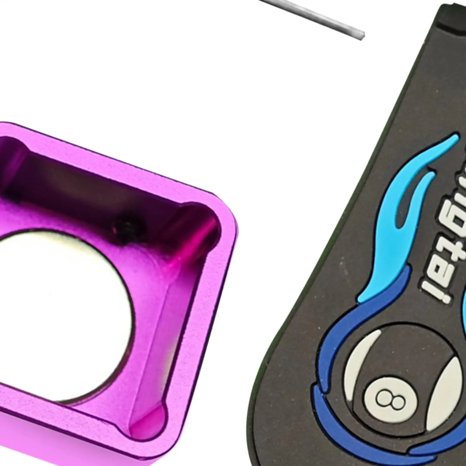 Держатель для мела кия с фиксированным зажимом Спортивные аксессуары снукера