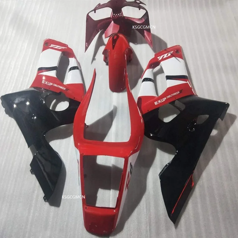 Фото Подходит для литья под давлением ABS, комплект обтекателя кузова для YAMAHA YZF-R6 1998-2002, красный и черный YZF-R6 98 99 00 01 02, горячая распродажа №2