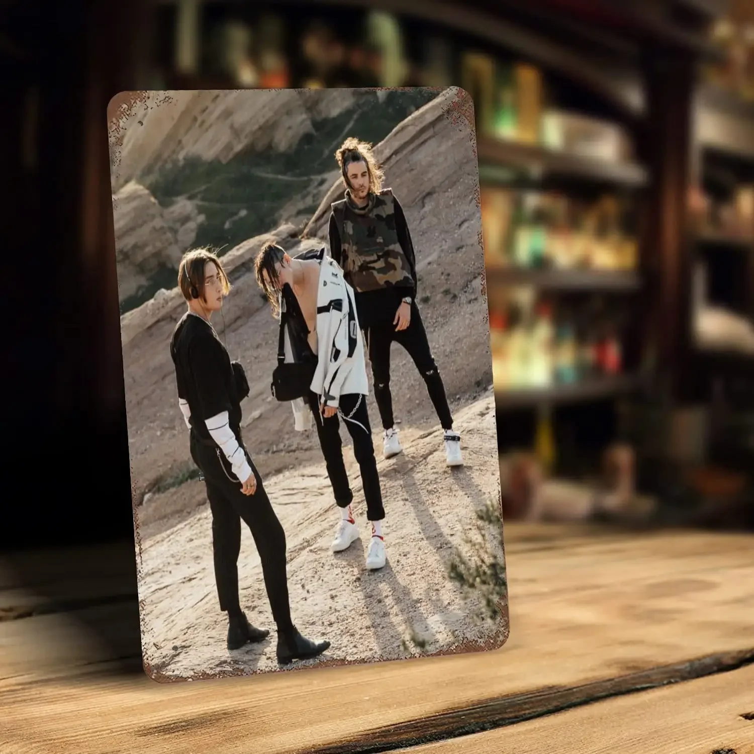 Металлическая вывеска Chase Atlantic