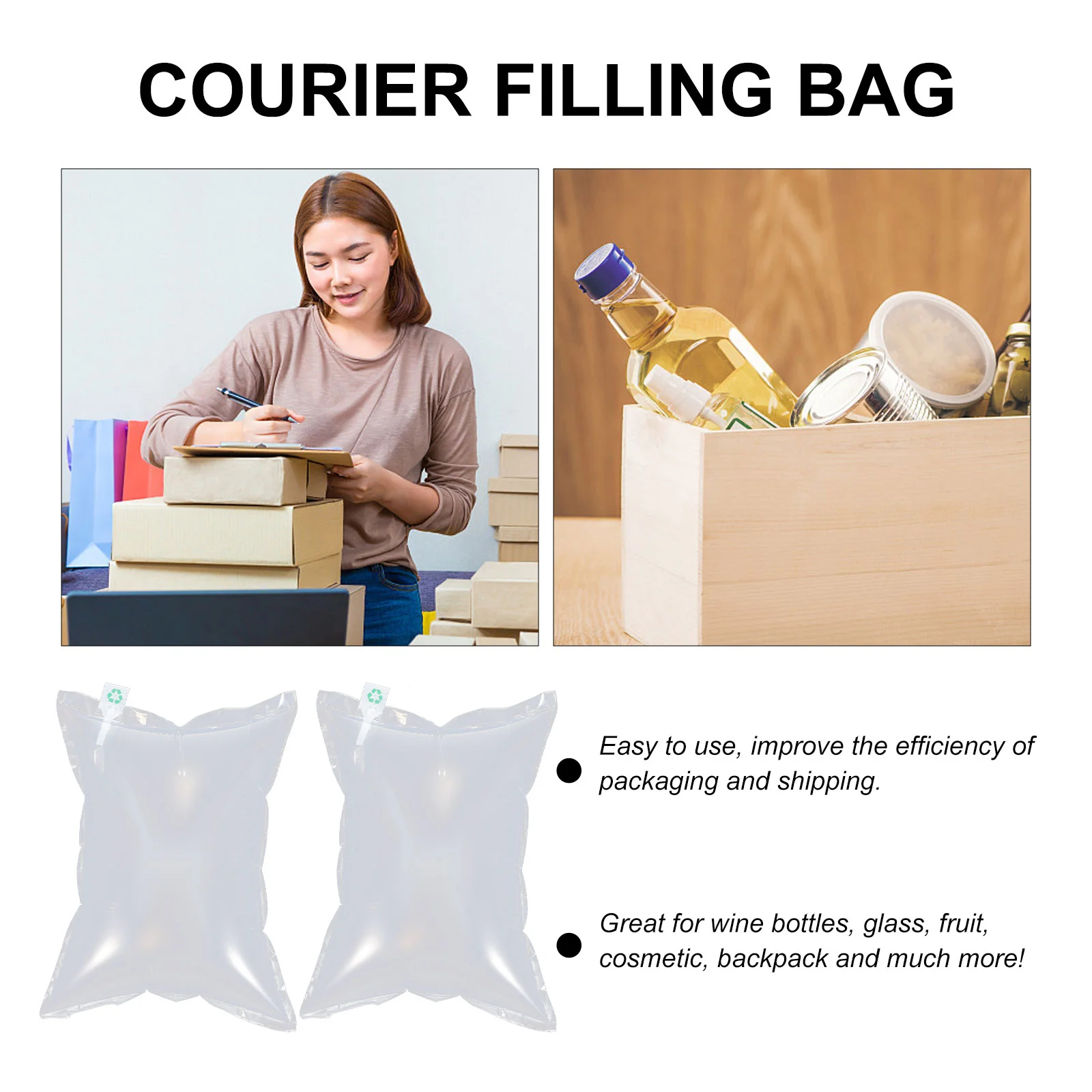 30 шт. наполнительный мешок блокирующая пленка предотвращающая столкновения