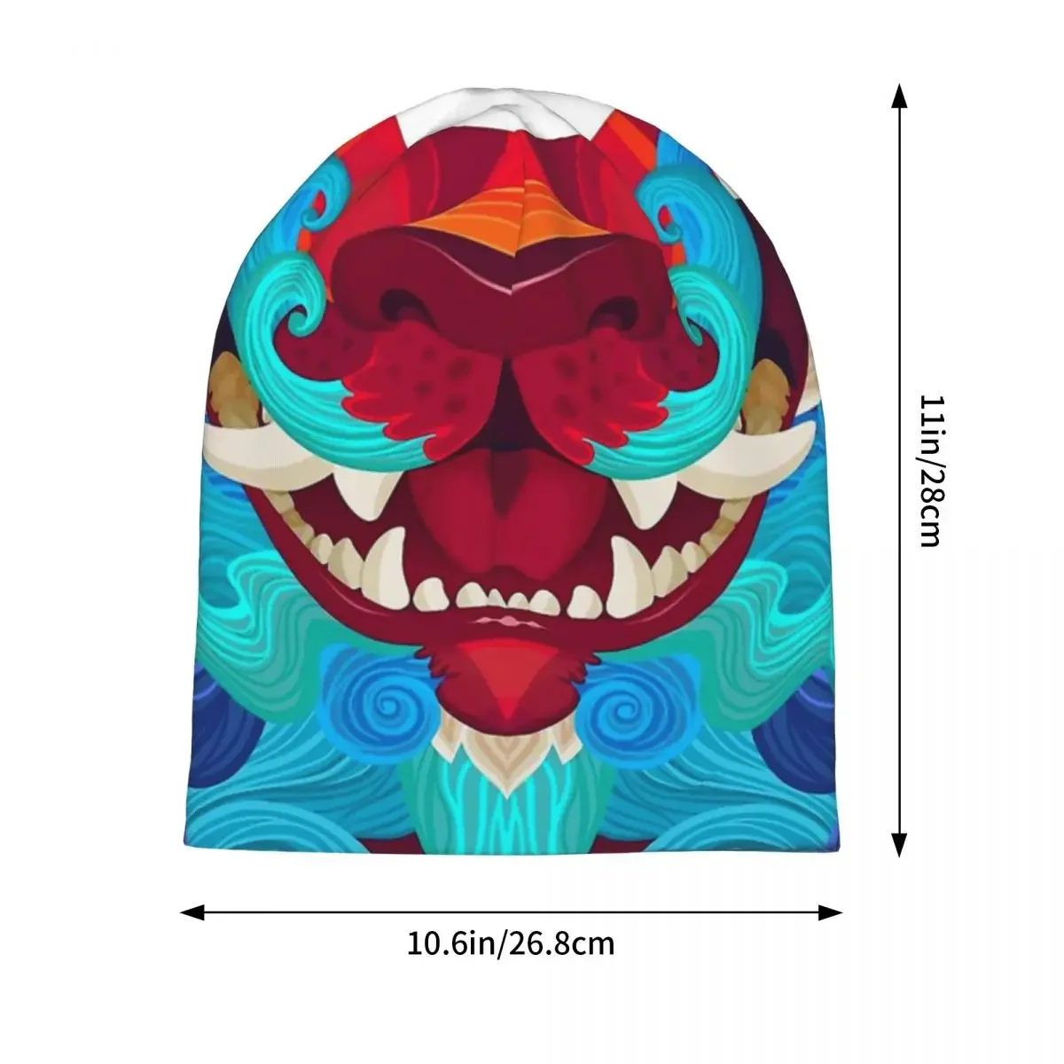 Мужская шапка Dragon Jaws тонкая уличная шапочки A Totem of Nation облегающие шапки новые