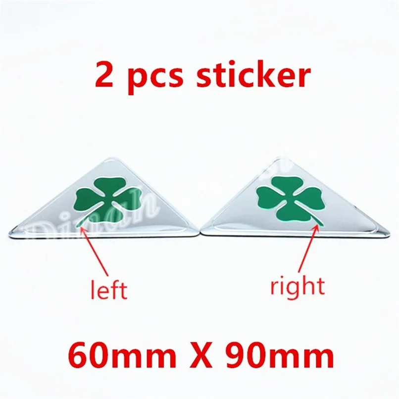 Автомобильные аксессуары Alfa Romeo Green Delta 3 шт. наклейка-эмблема значок наклейки 1 20