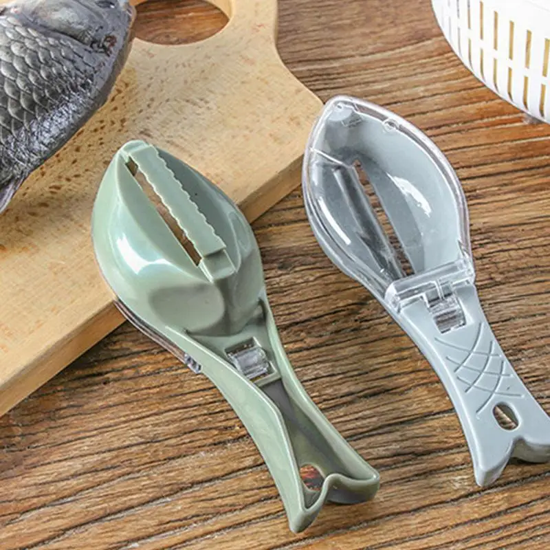 

Fish Scaler Remover Cute Fish Shape Scales Cleaning Brush Fast Fish Scale Remover Fish Descaler Tool Skin Brush Peeler Scraper