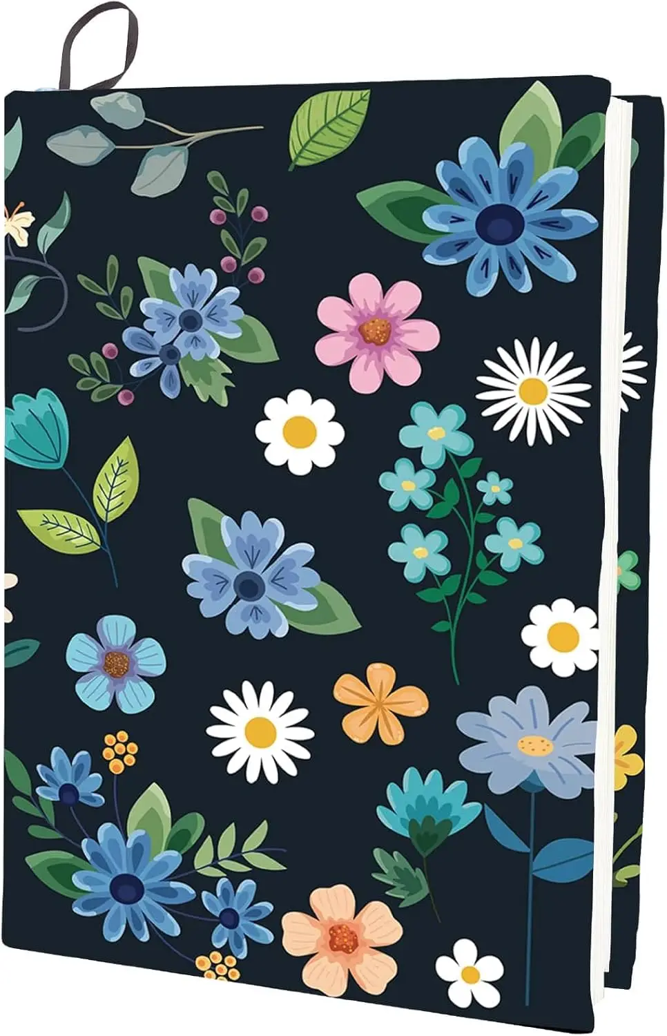 

Растягивающаяся обложка для книг с цветочным принтом